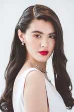 Load image into Gallery viewer, A sleeveless minimal chic wedding dress bridal with thick straps made from french crepe for the unique and modern Vancouver bride.